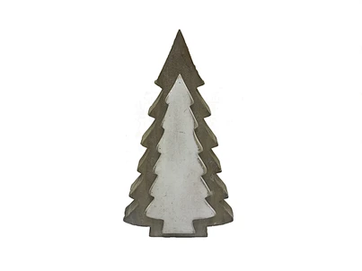 wood tabletop christmas decor